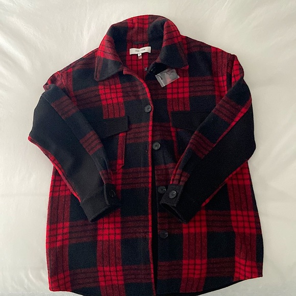 John + Jenn- Plaid Shacket - Picture 3 of 6